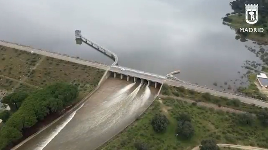 Aumenta el caudal en el río Manzanares