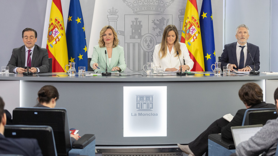 Rueda de prensa posterior al Consejo de Ministros