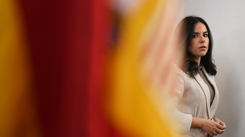 La portavoz de Vox en el Congreso, Pepa Millán