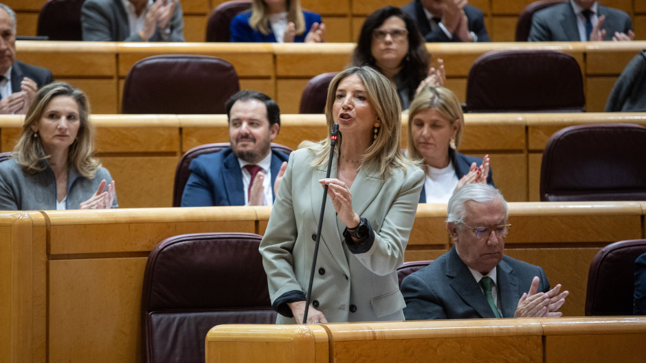 La portavoz del PP en el Senado, Alicia García