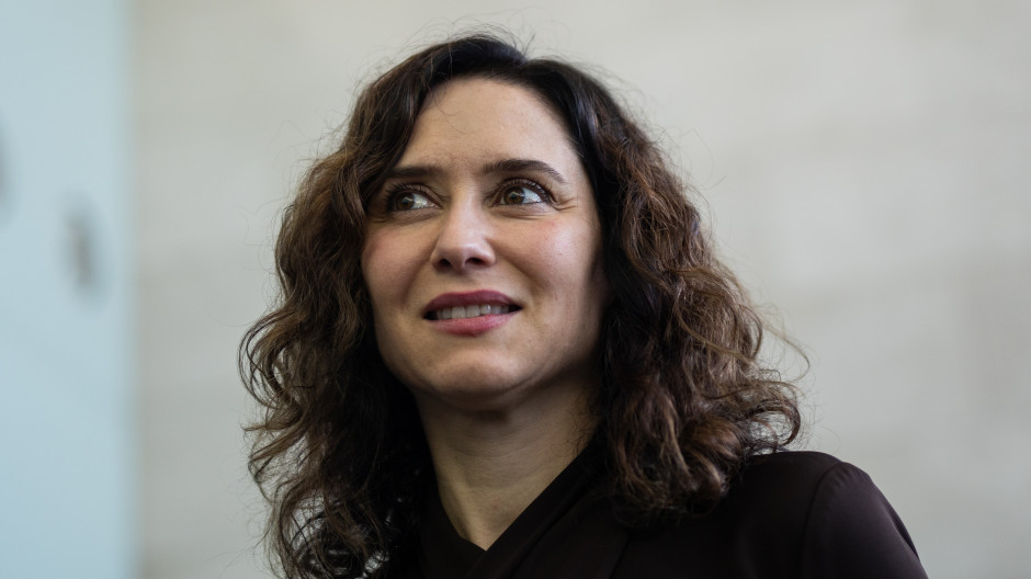 La presidenta de la Comunidad de Madrid, Isabel Díaz Ayuso