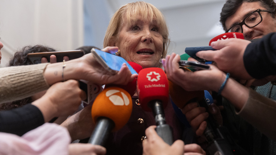 La expresidenta de la Comunidad de Madrid, Esperanza Aguirre