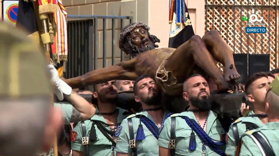 'El novio de la muerte' en su traslado del Cristo de Mena