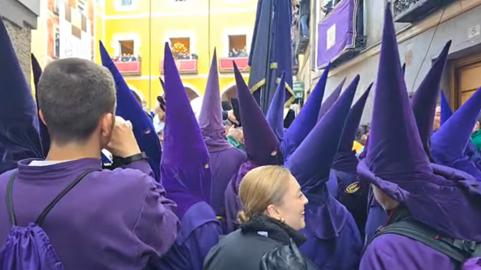 Viernes Santo – Clariná de Palafox – Procesión Camino del Calvario