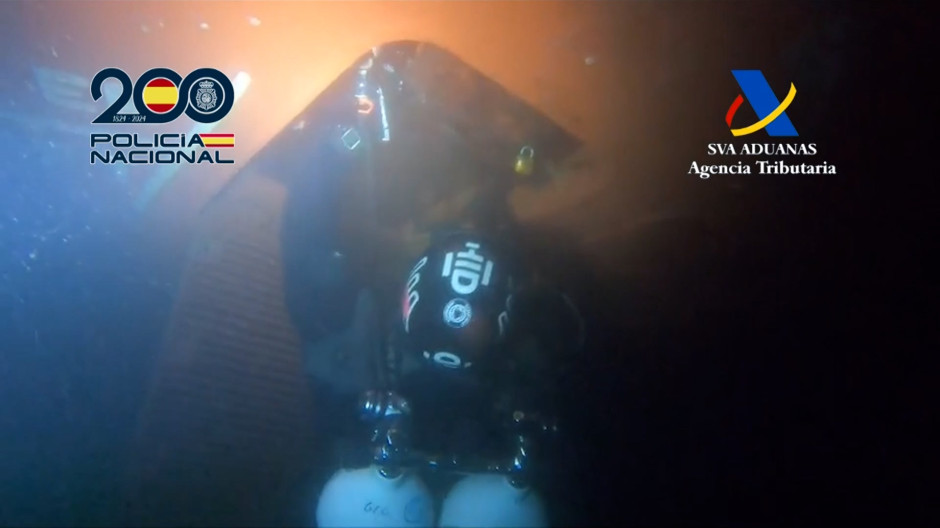 Decomisan 150 kilos de cocaína ocultos en el casco de un portacontenedores en Vigo