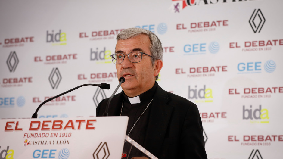 Excmo. y Rvdmo. Señor Don Luis Javier Argüello, Arzobispo de Valladolid y presidente de la Conferencia Episcopal Española, ha sido el encargado de inaugurar el evento de presentación de El Debate en Castilla y León