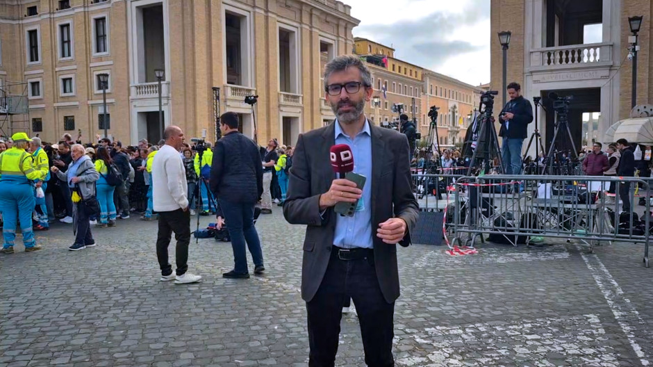 El enviado especial a Roma, Miguel Pérez Pichel