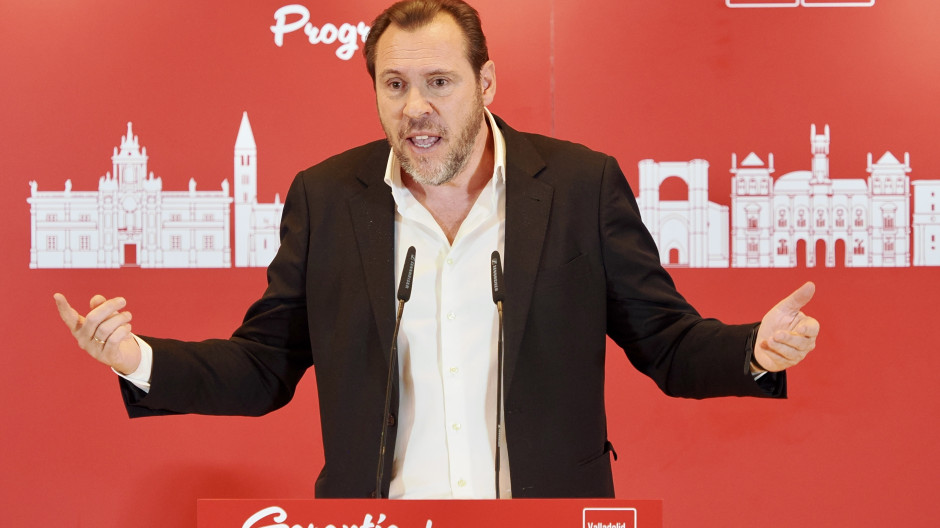 El ministro de Transportes y Movilidad Sostenible, Óscar Puente