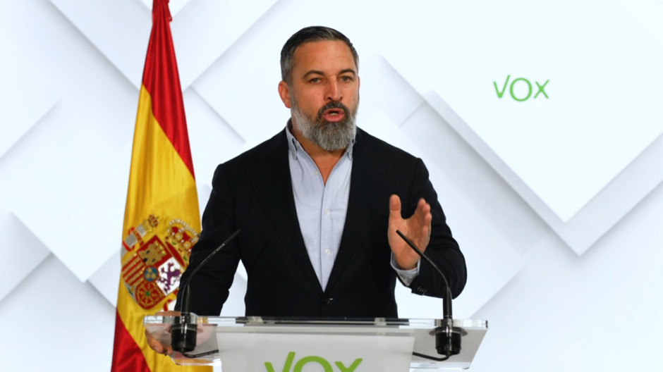 Abascal acusa al Gobierno de retener información sobre el apagón y pide la dimisión de Sánchez