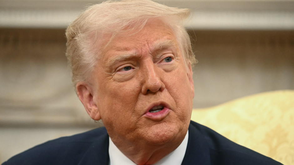 El presidente de Estados Unidos, Donald Trump, en el Despacho Oval de la Casa Blanca en Washington, D.C.