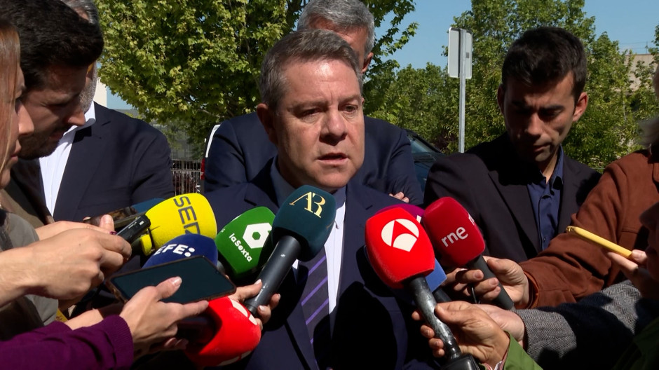 El presidente de Castilla-La Mancha, Emiliano García-Page