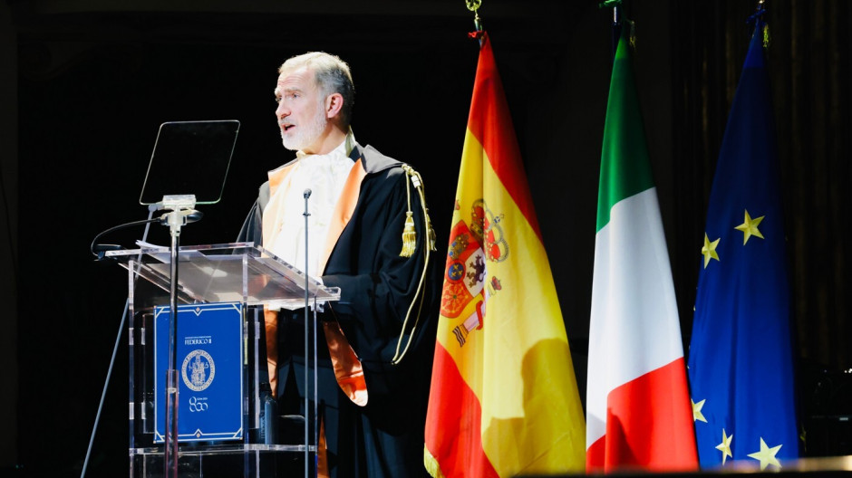 El Rey Felipe VI acude a la Universidad de Coimbra para ser nombrado doctor honoris causa de Derecho