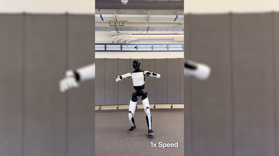 El robot humanoide Optimus de Tesla