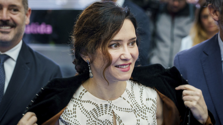La presidenta de la Comunidad de Madrid, Isabel Díaz Ayuso