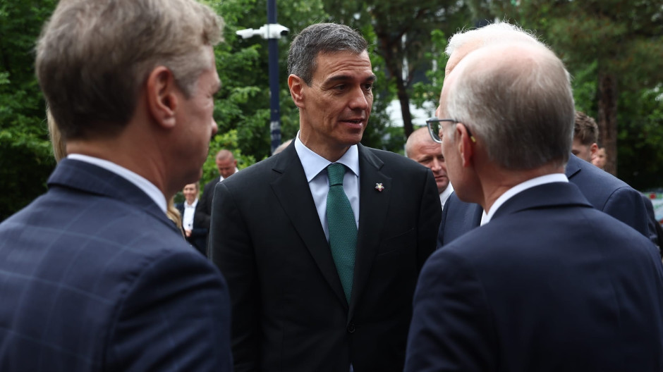 El presidente del Gobierno, Pedro Sánchez
