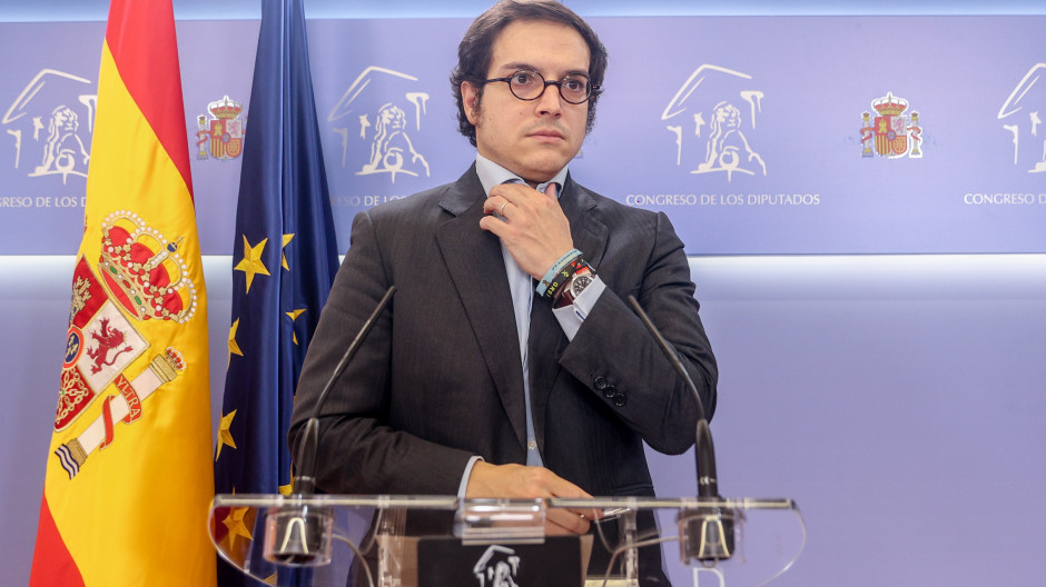 El secretario general de Vox en el Congreso, José María Figaredo