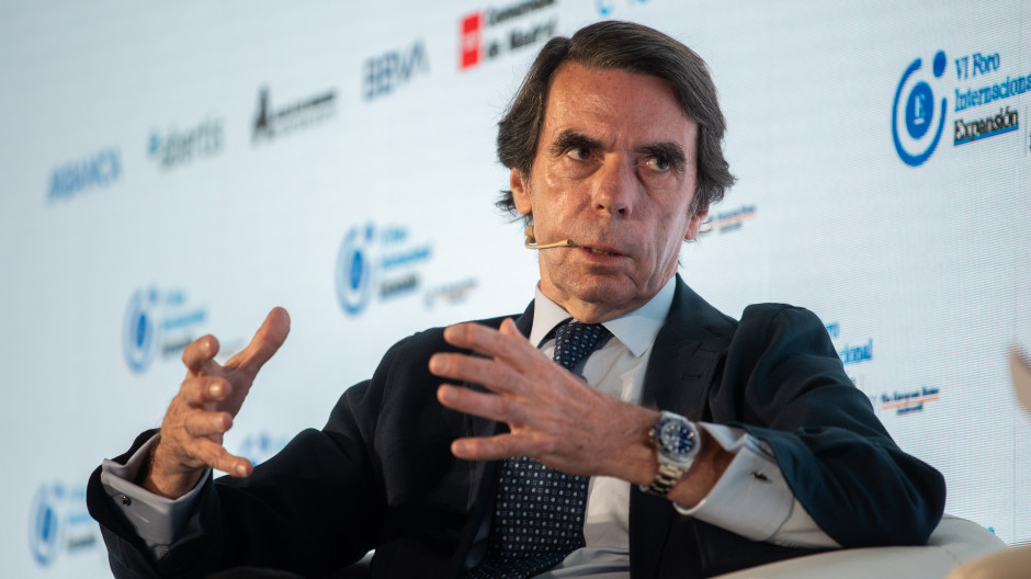 El expresidente del Gobierno, José María Aznar