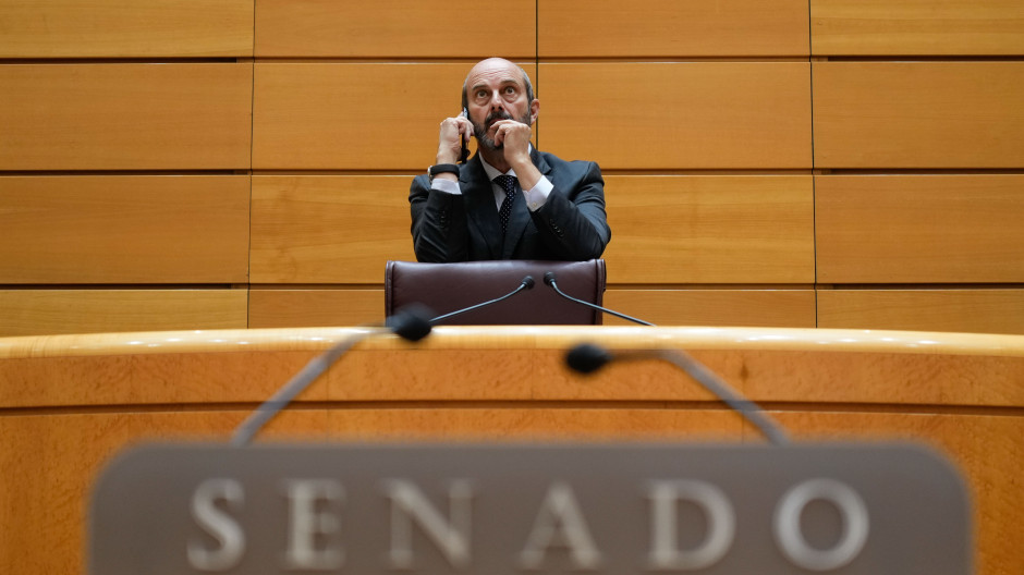 Sesión de control al Gobierno en el Senado con la ausencia de Sánchez
