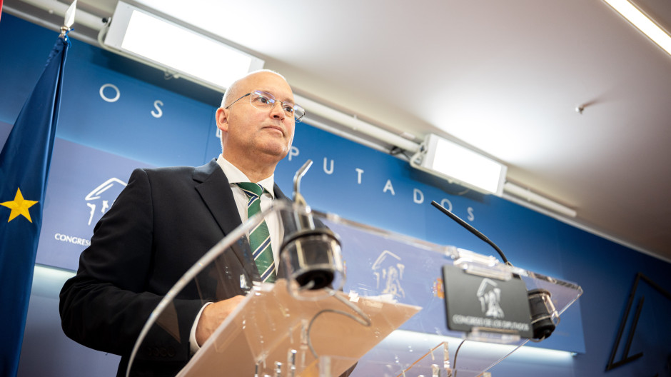 El portavoz del PP, Miguel Tellado