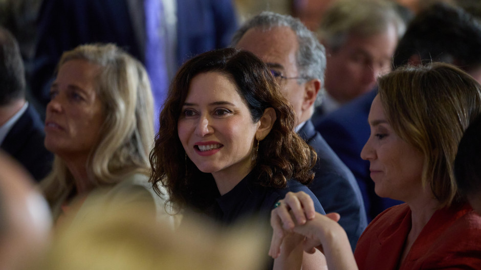 La presidenta de la Comunidad de Madrid, Isabel Díaz Ayuso
