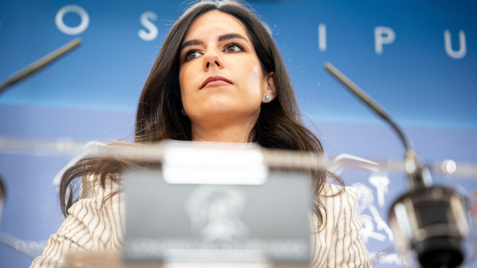 La portavoz de Vox en el Congreso, Pepa Millán