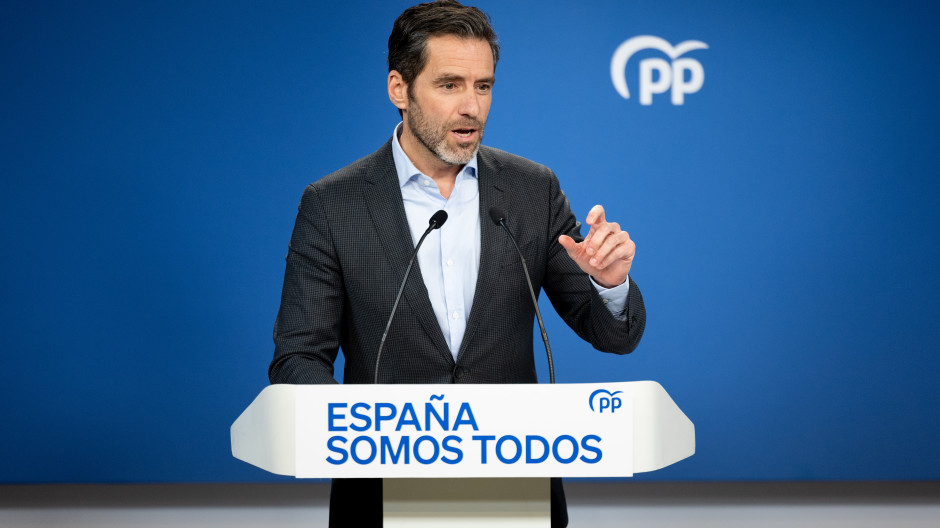 El portavoz del PP, Borja Sémper
