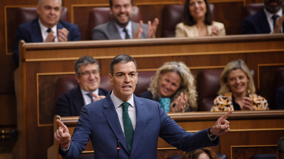 El presidente del Gobierno, Pedro Sánchez