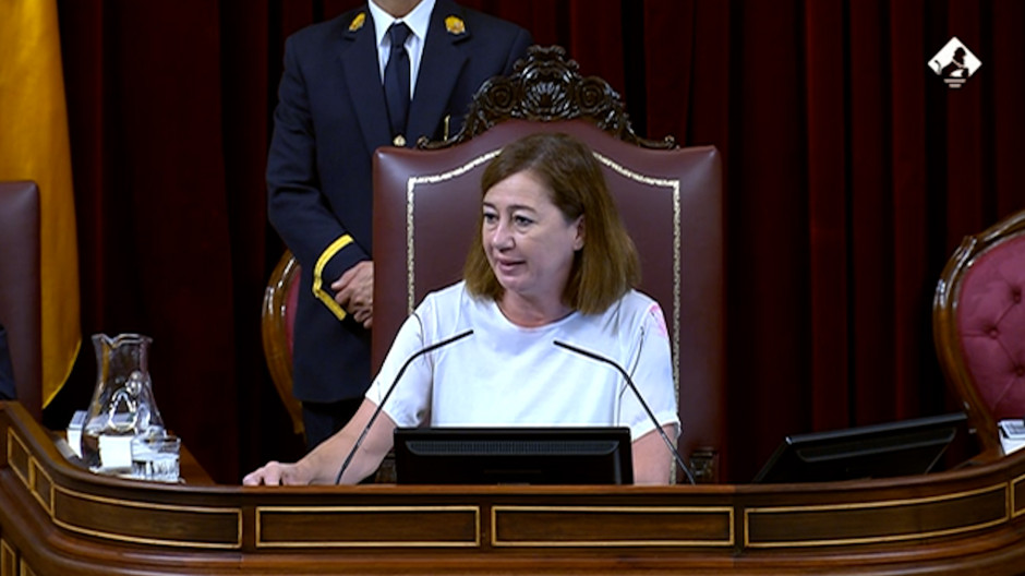 La presidenta del Congreso, Francina Armengol