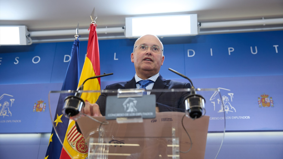 El portavoz del PP en el Congreso, Miguel Tellado