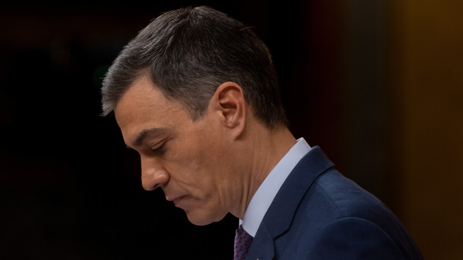 El presidente del Gobierno, Pedro Sánchez