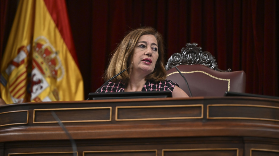 La presidenta del Congreso, Francina Armengol