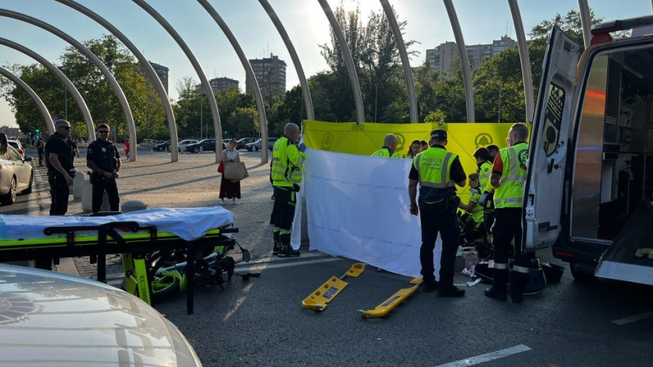 Imágenes tras el accidente