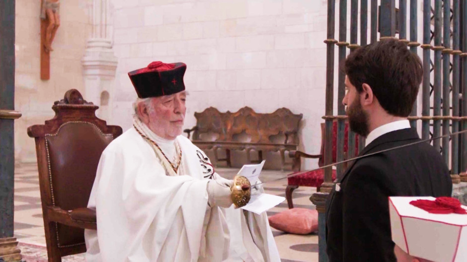 Acto de nombramiento de caballero