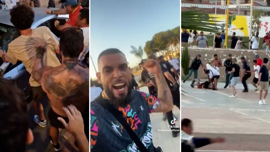 Un centenar de hombres de etnia gitana se enfrentan a inmigrantes magrebíes en Torre Pacheco