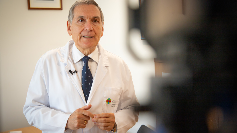 El decano de la Facultad de Medicina de la Universidad San Pablo CEU, Tomás Chivato