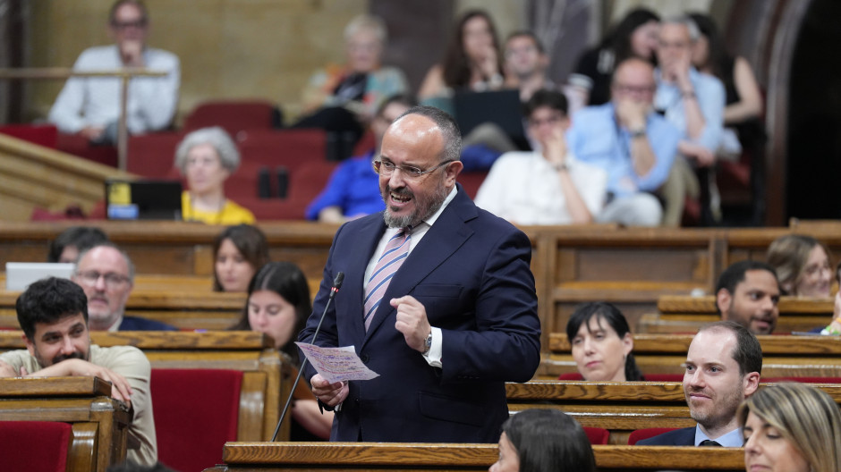 El presidente del Partido Popular catalán, Alejandro Fernández