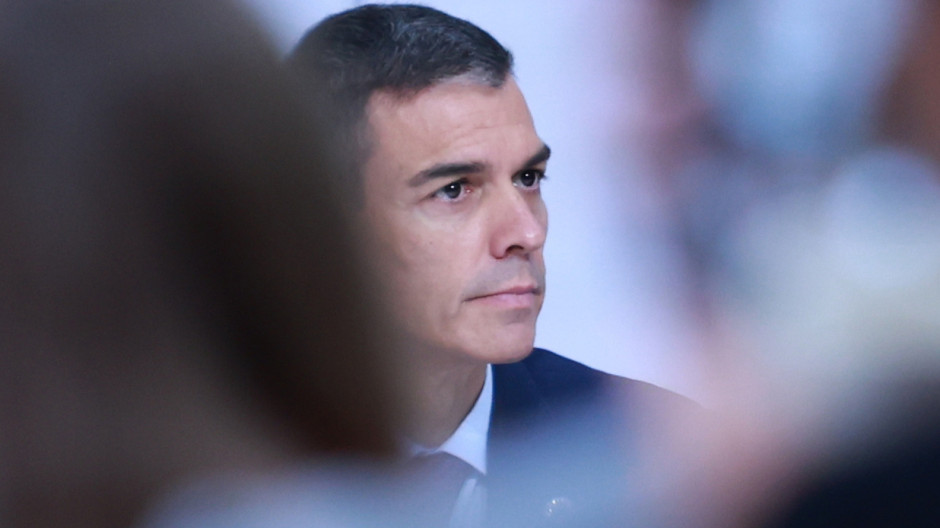 El presidente del Gobierno, Pedro Sánchez