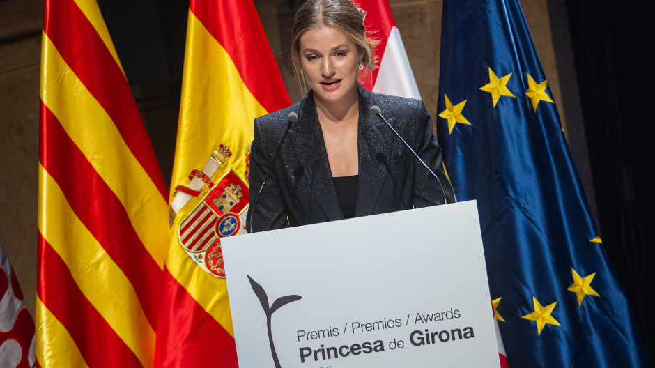 La Princesa Leonor elogia a quienes eligen «el camino difícil