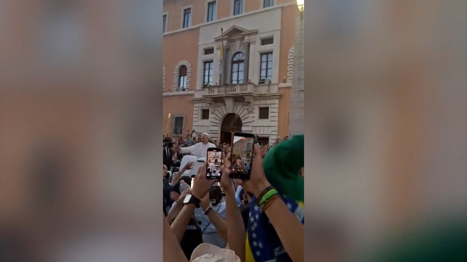 Así fue la llegada del papa León XIV