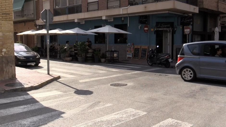 Calle en la que ha ocurrido el incidente en Torrevieja