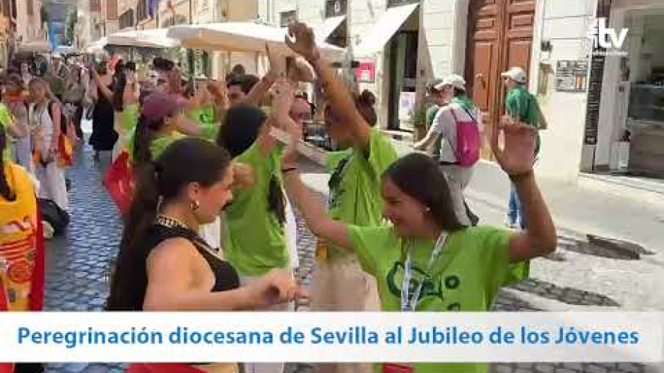 Peregrinación sevillana al Jubileo de los Jovenes 29 07 2025