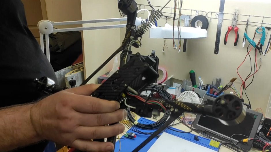 Uno de los drones ucranianos kamikaze