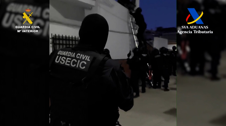 Operación policial en Écija