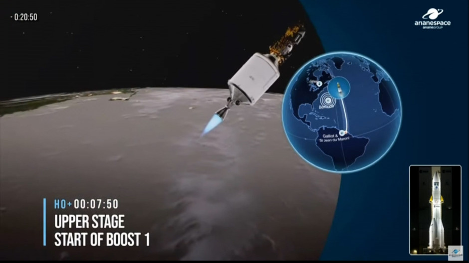 Despega el MetOp-SG-A1, el satélite más avanzado de Europa