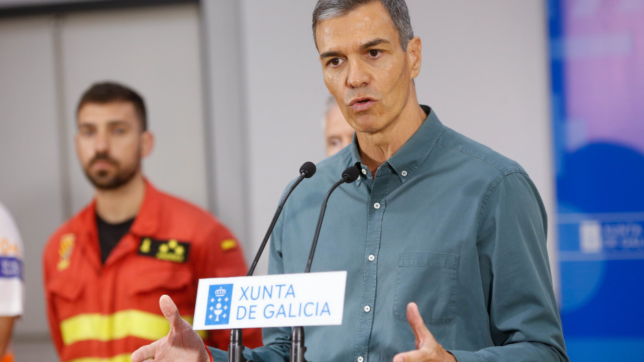 Sánchez comparece en Jarrilla (Cáceres) tras visitar el Puesto de Mando Avanzado