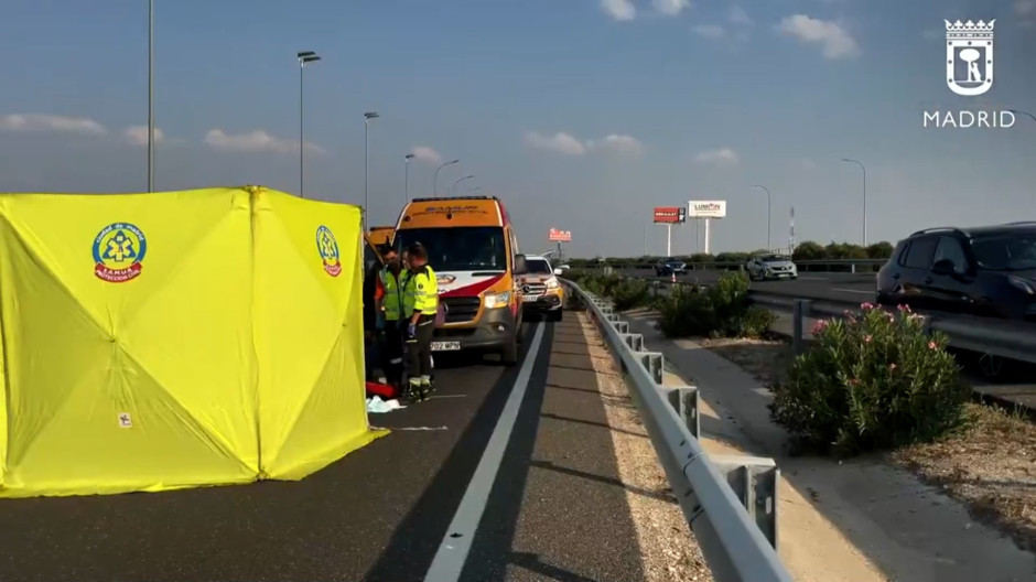 Equipos de emergencia en el lugar del suceso
