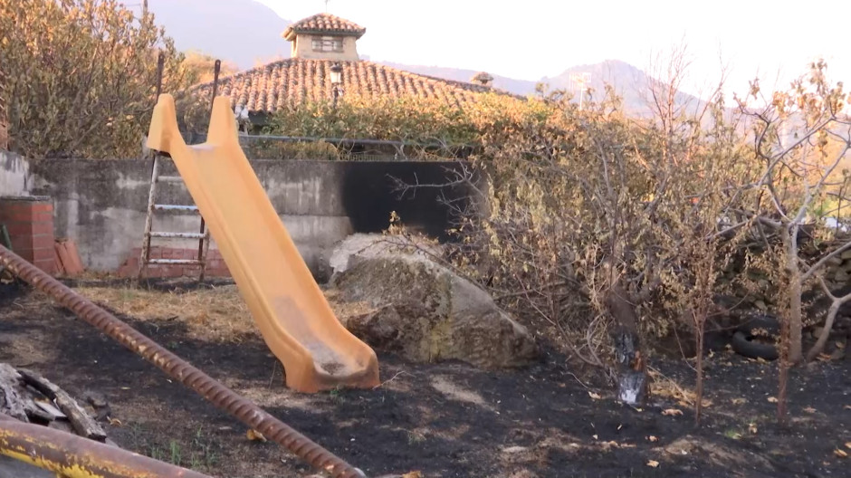 Así han quedado las zonas afectadas por el devastador incendio en Jarilla