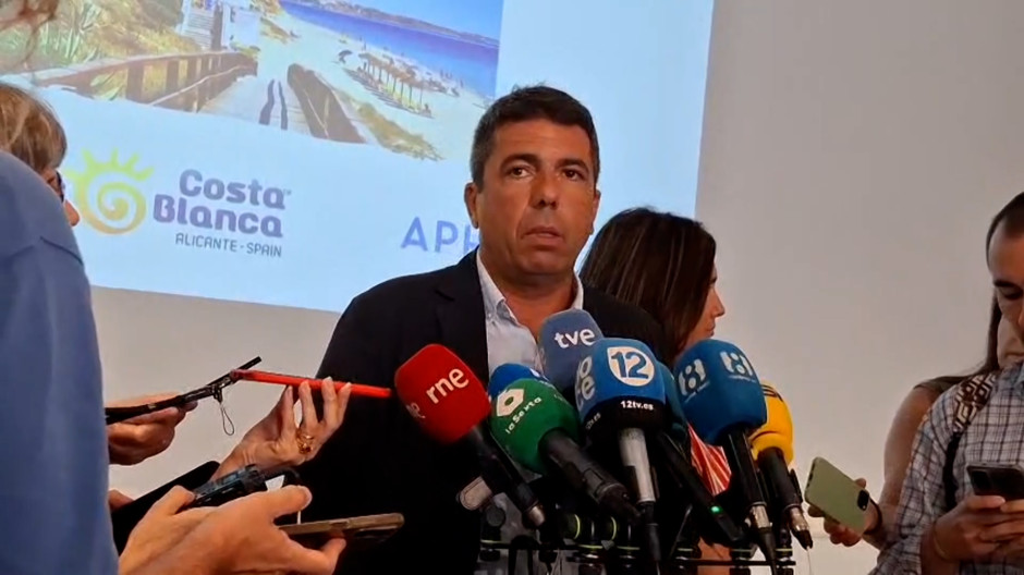 El president de la Generalitat Valenciana, Carlos Mazón