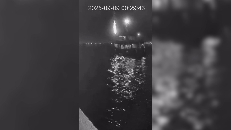 Supuesto ataque con drones al Global Sumud Flotilla