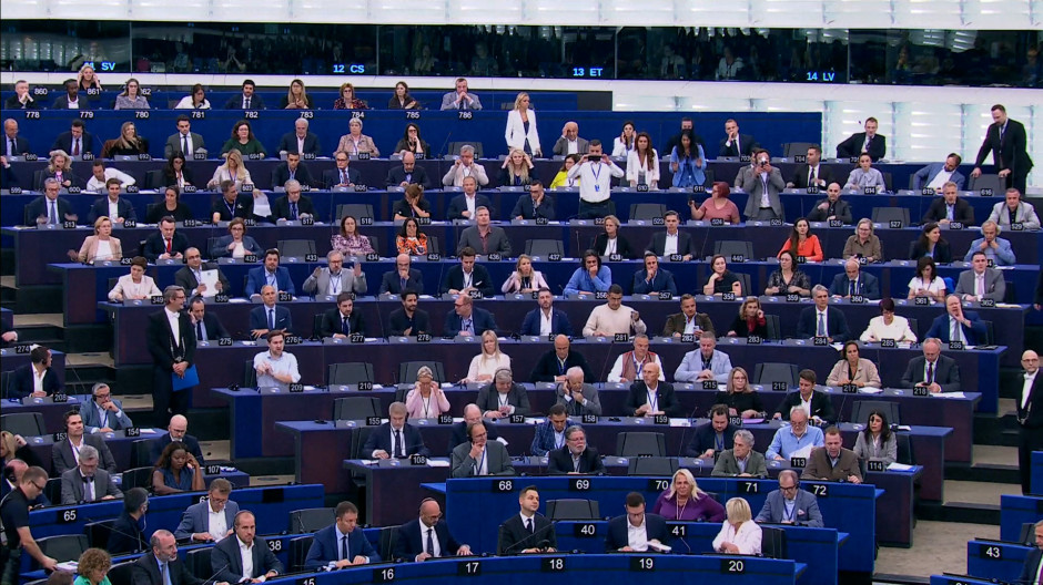 Bronca en el Parlamento Europeo tras rechazar un minuto de silencio en memoria de Charlie Kirk